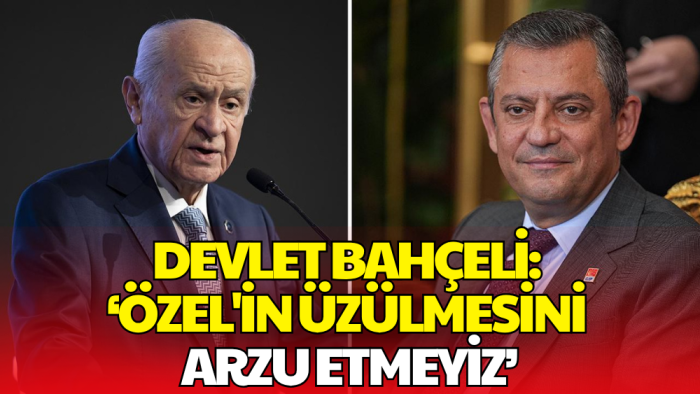 Bahçeli'den Yeni Parti Açıklaması: 'Özel'in Yıpratılmasını Arzu Etmeyiz'